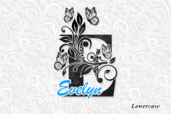 Clarissa Monogram Font preview 2
