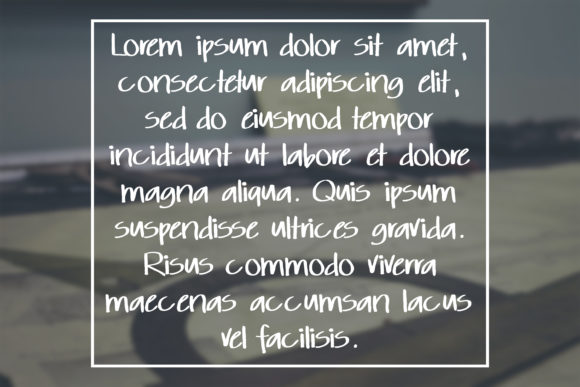 Classic Architect Font preview 2