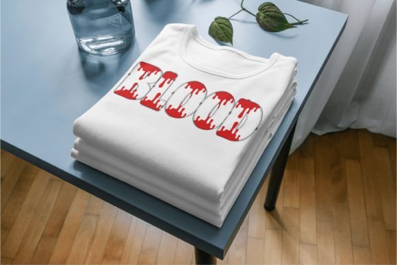 Blood Font preview 3