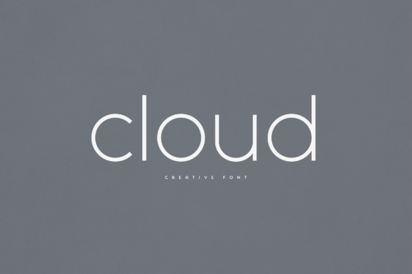 Cloud Font preview 2