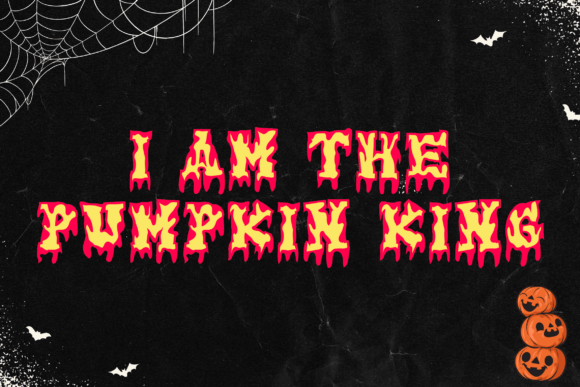 Blood College Font preview 3
