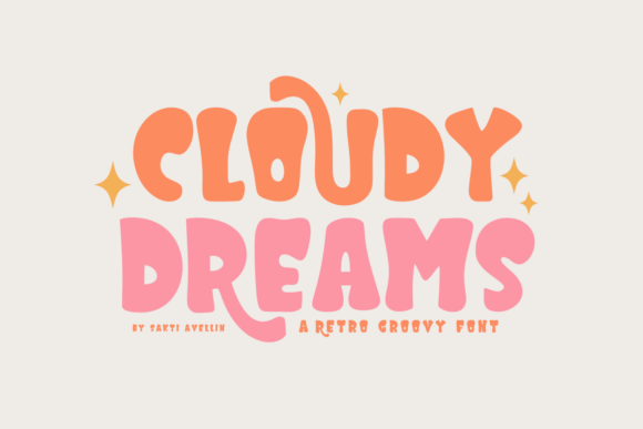 Cloudy Dreams Font Cloudy Dreams Font
