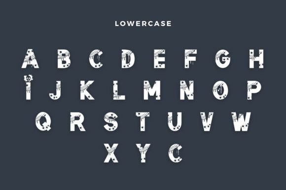 Blood Spatter Font preview 3