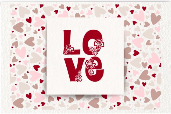 Clover in Love Font preview 2