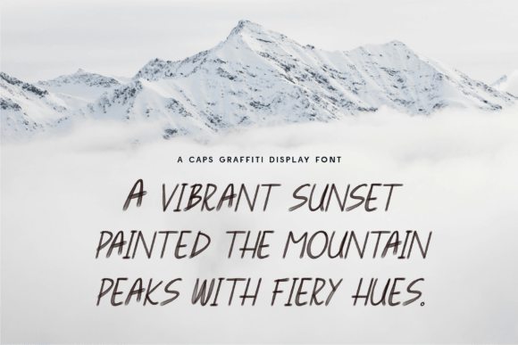 Clusk Throwie Font preview 3
