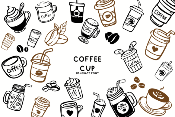 Coffee Cup Font