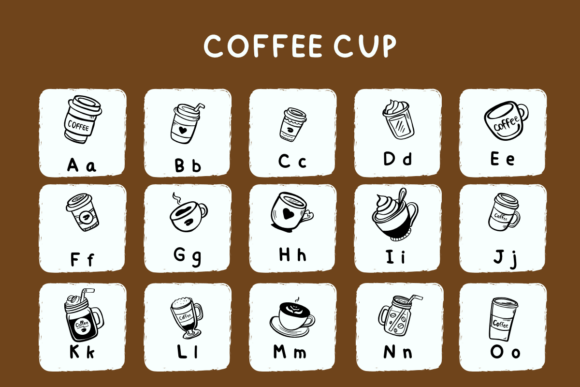 Coffee Cup Font preview 4