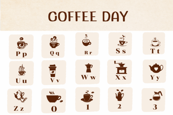 Coffee Day Font preview 3