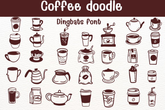 Coffee Doodle Font