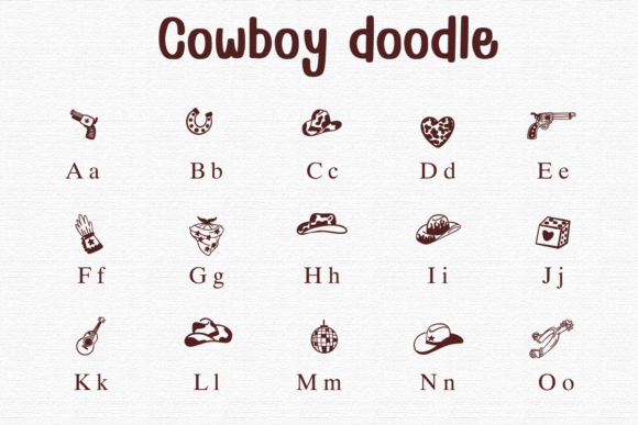 Coffee Doodle Font preview 2
