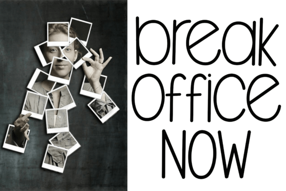 Collage Font preview 3
