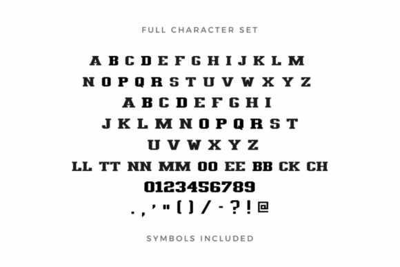 College Font preview 4