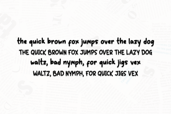 Ananas Jaune Font preview 4
