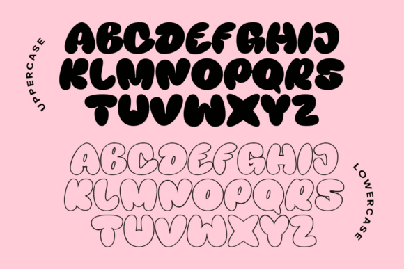 Bloombang Font preview 2