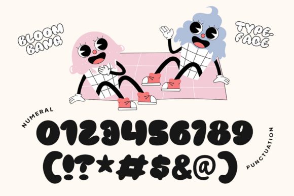 Bloombang Font preview 3