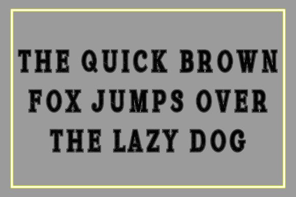 College Retro Font preview 2