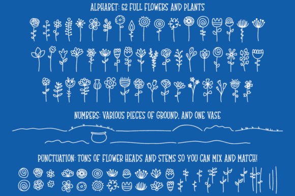 Bloomdings Font preview 2