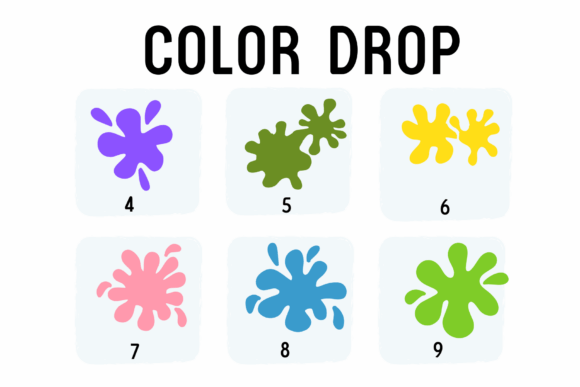 Color Drop Font preview 4