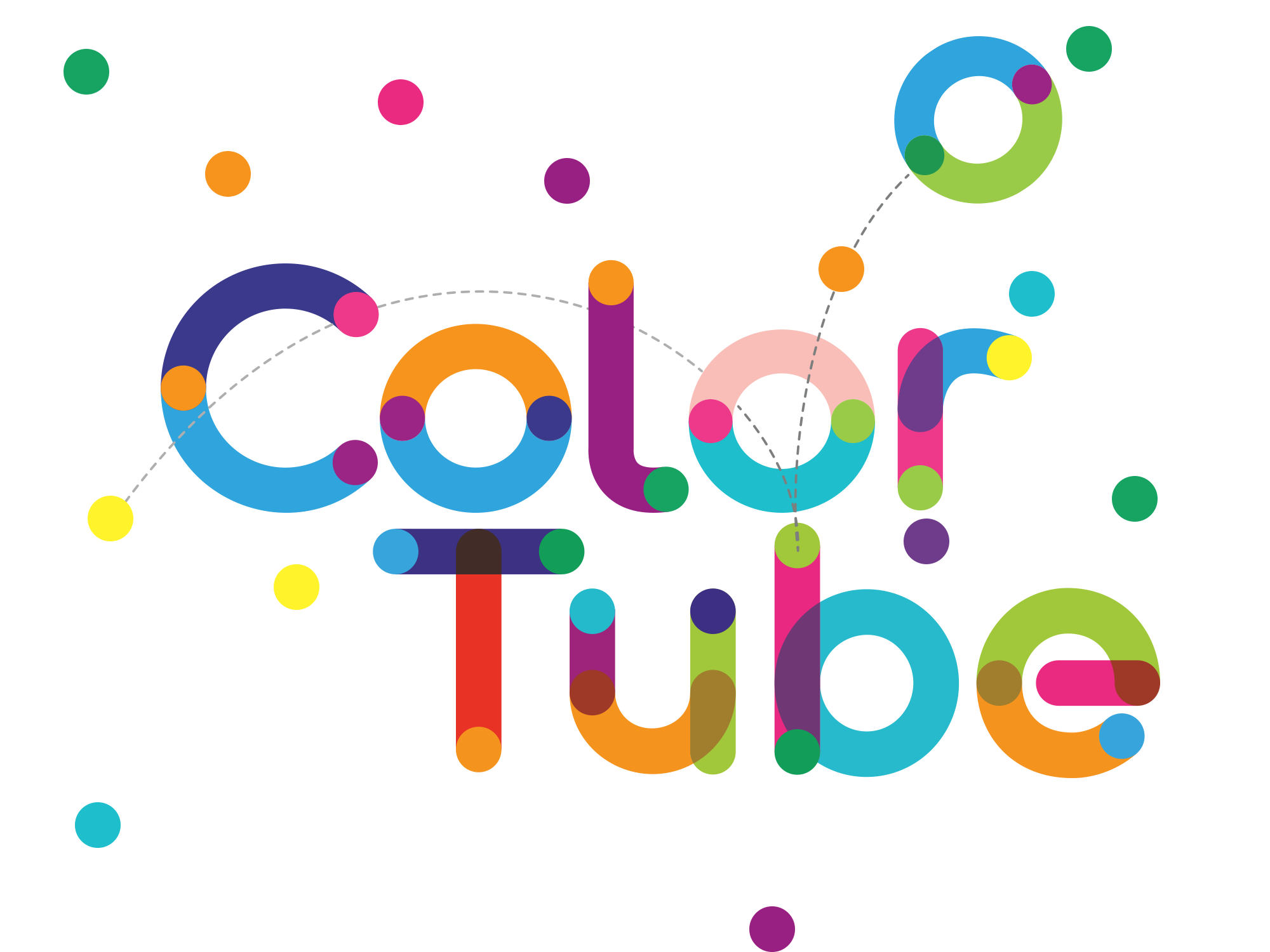 Color Tube Pro Font Font
