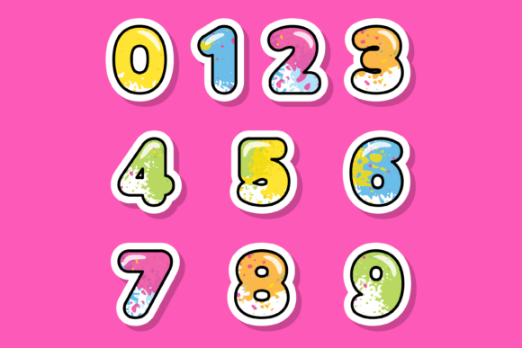 Colorful Font preview 4
