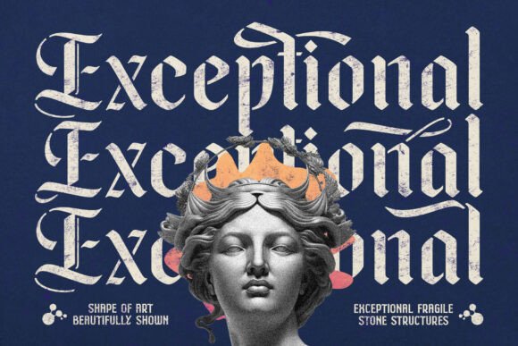 Black Deamond Font preview 4