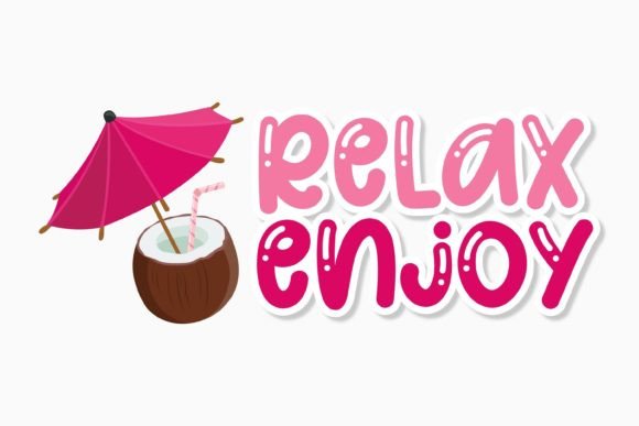 Colorful Summer Font preview 2