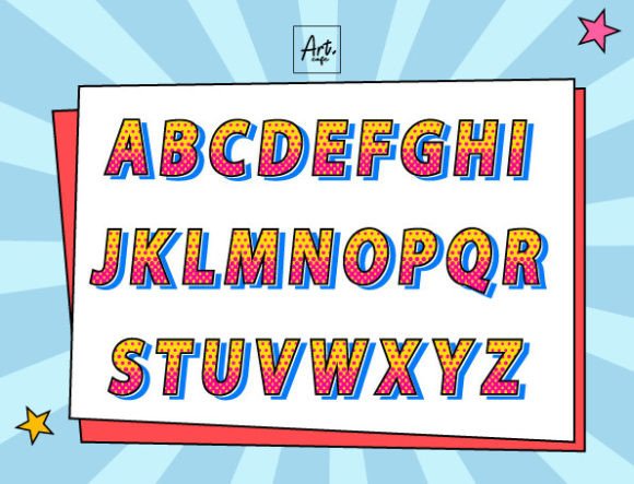 Comic Font preview 2