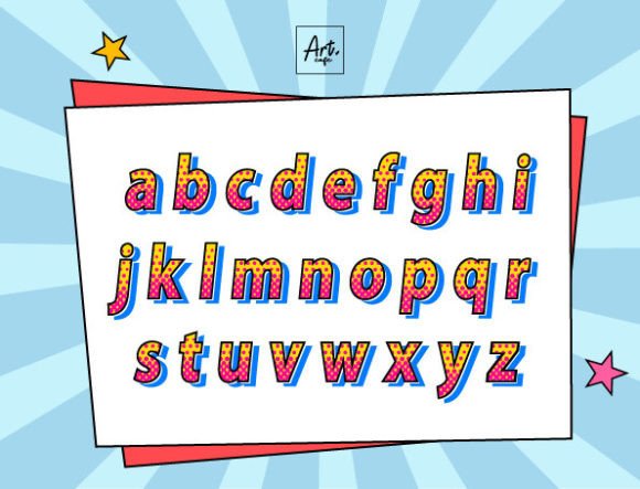 Comic Font preview 3