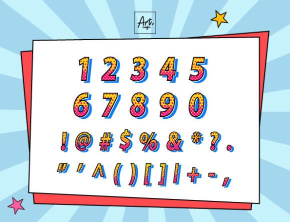 Comic Font preview 4