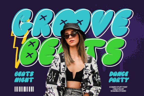 Comes Stuff Font preview 2