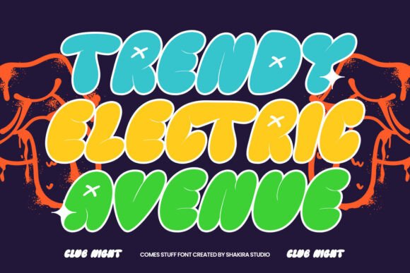 Comes Stuff Font preview 4