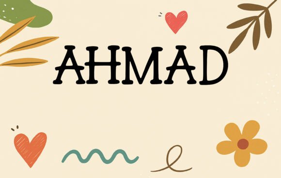 Ahmad Font preview 2