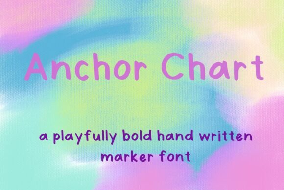 Anchor Chart Font