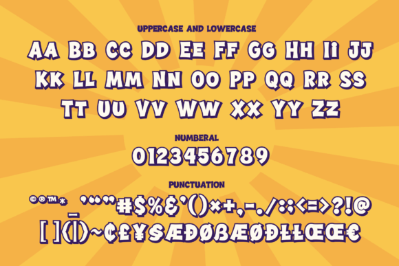 Comic Jungle Font preview 4