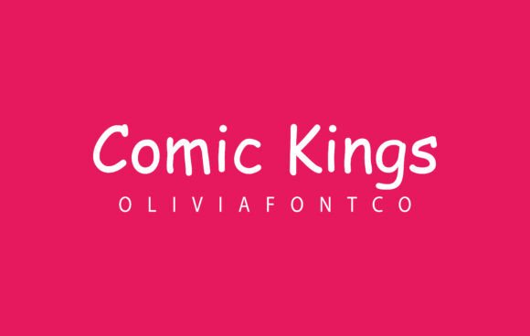 Comic Kings Font preview 2