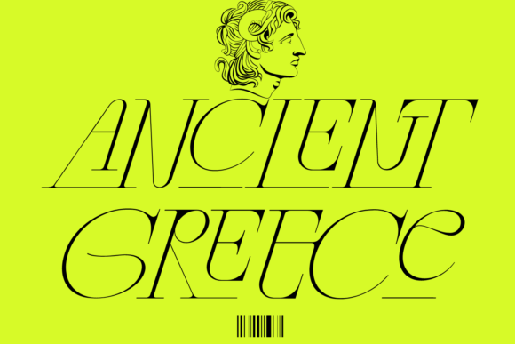 Ancient Greece Font Ancient Greece Font