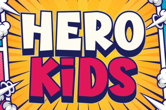 Comic Rivals Font preview 2