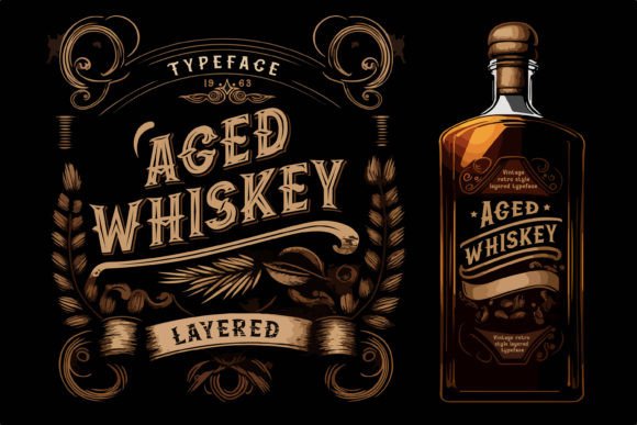 Aged Whiskey Font