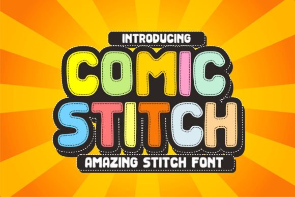 Comic Stitch Font
