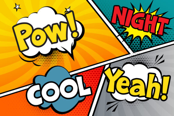 Comic World Font preview 3