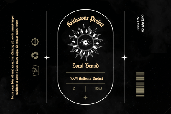 Ancient Letters Font preview 4
