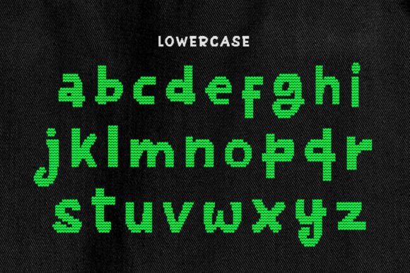 Coming Snow Font preview 3
