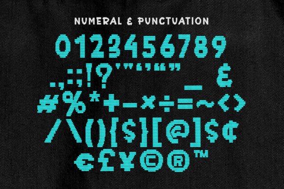 Coming Snow Font preview 4