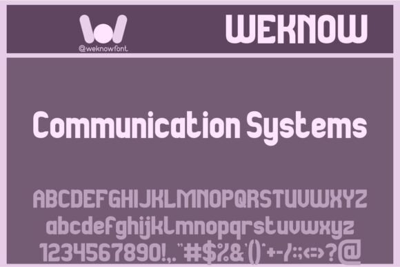 Computer Science Font preview 2