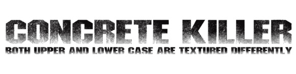 Concrete Killer Font preview 4