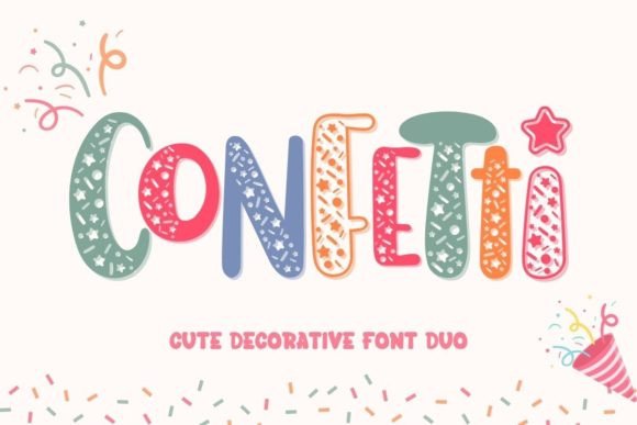 Confetti Font