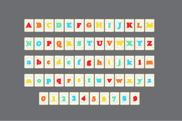 Confetti Pops Font preview 2