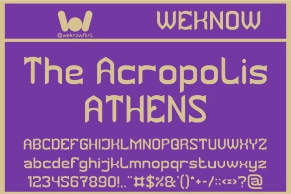 Ancient Remnant Font preview 3