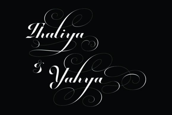 Congrats Calligraphy Font preview 2