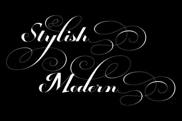 Congrats Calligraphy Font preview 3